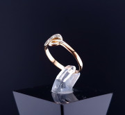 Золотое кольцо с цирконами