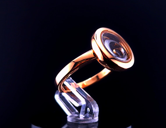 Kuldsõrmus teemantiga "Chopard"