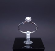 Золотое кольцо с бриллиантом  0.71ct  I-SI2