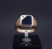 Men's gold ring