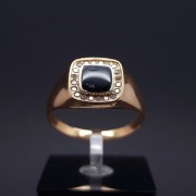 Men's gold ring