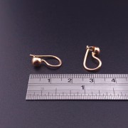 Gold earrings 