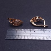 Gold earrings 