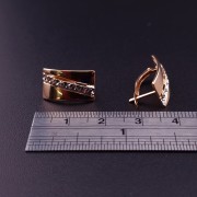 Золотые серьги 