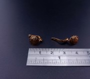 Золотые серьги 
