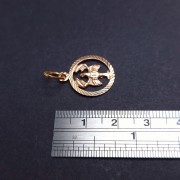 Gold pendant "Scorpion"