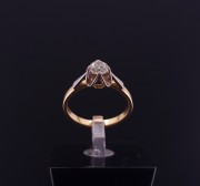 Золотое кольцо с бриллиантом ≈ 0.50ct