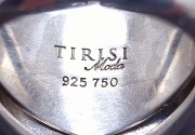 Ring "Tirisi Moda"  925° Silver. 750° Gold