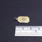 Gold Pendant "Taurus"