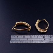 Золотые серьги 