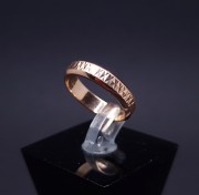 Gold wedding ring 