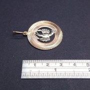 Gold Pendant "Cancer"