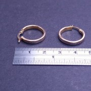 Gold earrings 