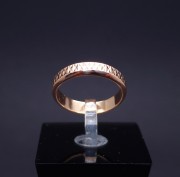 Gold wedding ring 