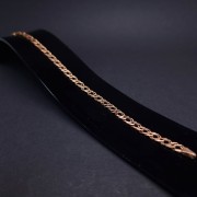 Gold bracelet “Double Rhombus“