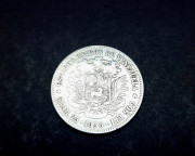 Hõbemünt Venezuela, Gram 25, Bolivares, 1935