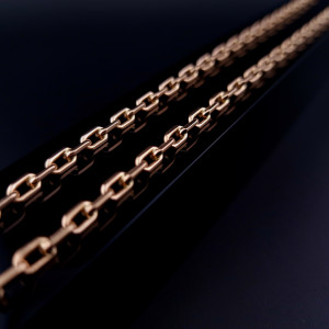 Gold chain “Anchor“