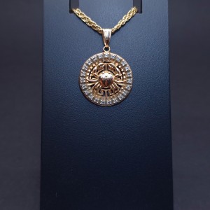 Gold Pendant "Cancer"