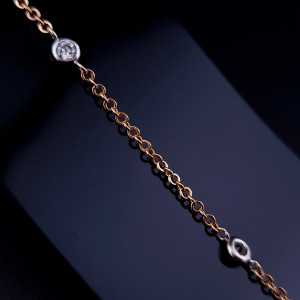 Gold leg chain