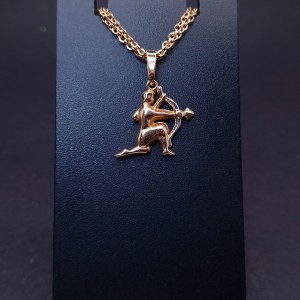 Gold Pendant "Sagittarius"