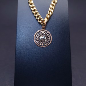 Gold Pendant "Capricorn"