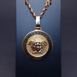 Gold pendant "Versace"