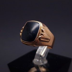 Men's gold ring