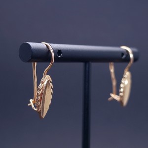 Vintage gold earrings 