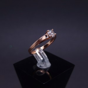 Kuldsõrmus teemantiga ≈ 0.52ct
