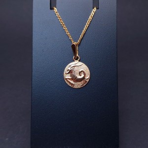 Gold Pendant "Capricorn"