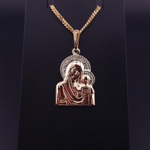 Gold pendant 