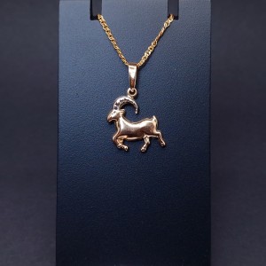 Gold Pendant "Capricorn"