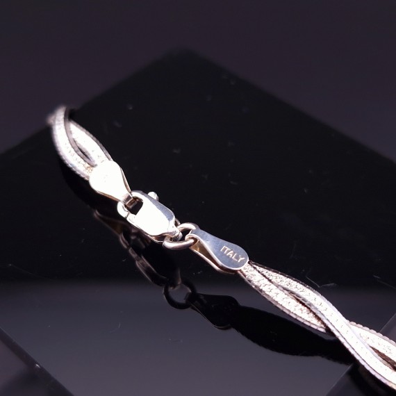 Silver bracelet 