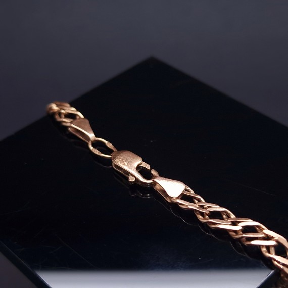 Gold bracelet “Double Rhombus“