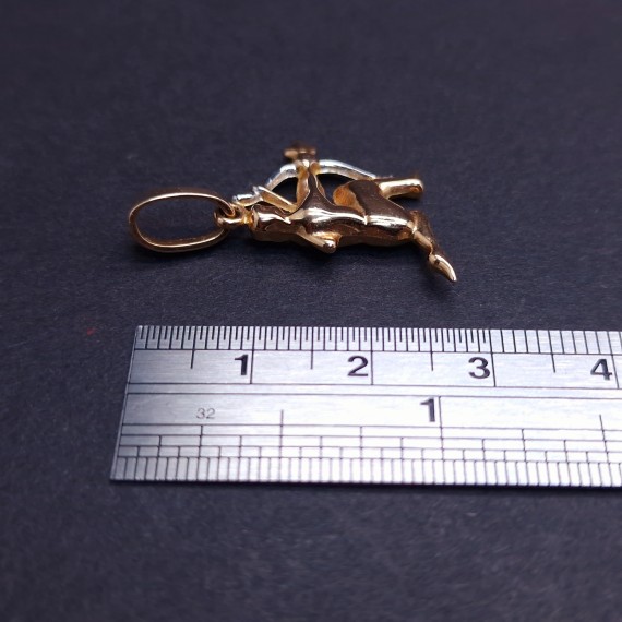 Gold Pendant "Sagittarius"