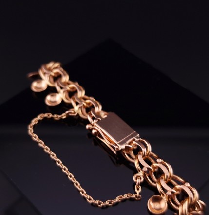 Gold bracelet “Bismarck“