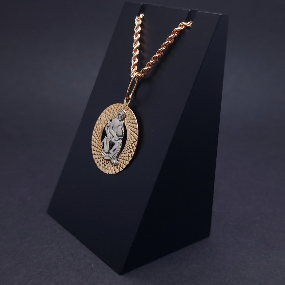 Gold Pendant "Aquarius"