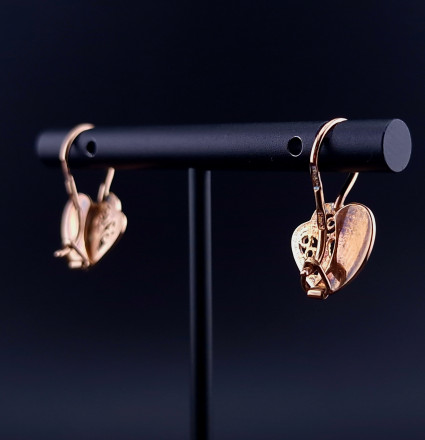 Gold earrings 