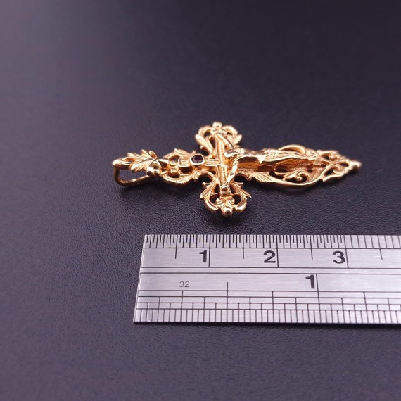 Gold cross