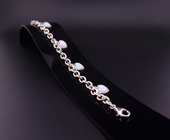 Silver bracelet 