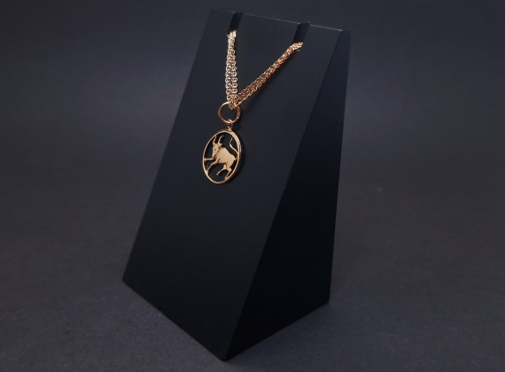 Gold Pendant "Taurus"