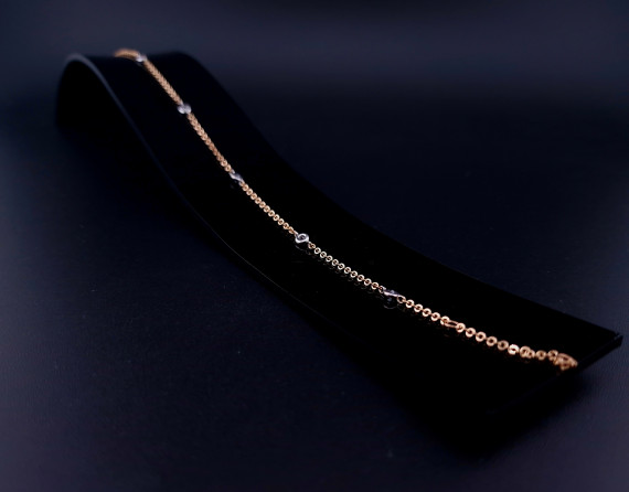 Gold leg chain