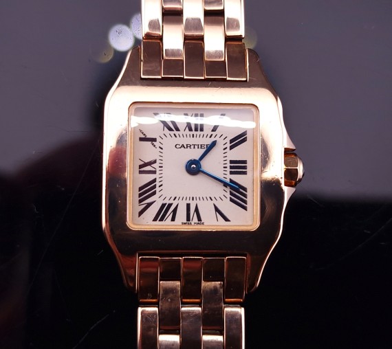 Gold watches "Cartier"