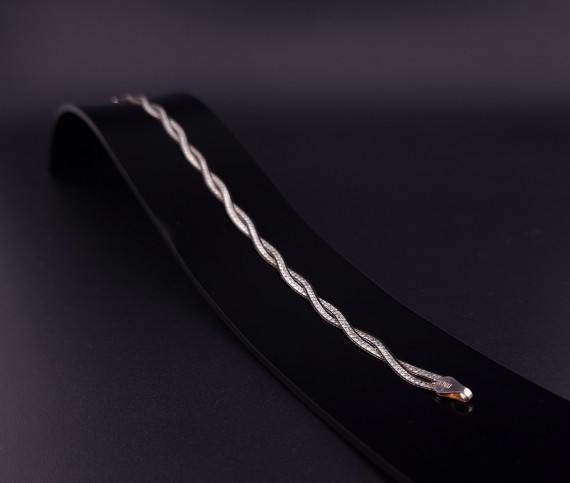 Silver bracelet 