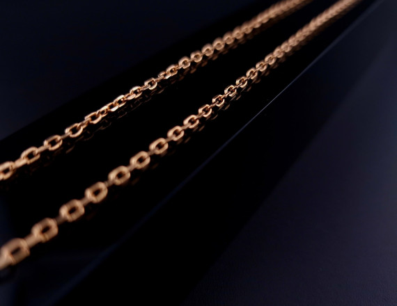 Gold chain “Anchor“