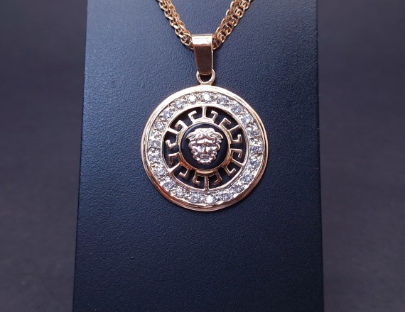 Gold pendant "Versace"