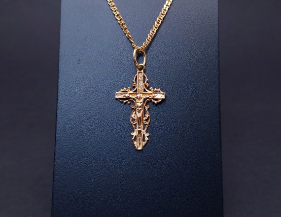 Gold cross