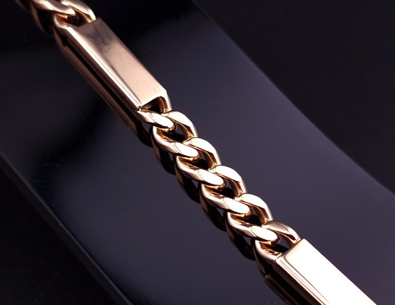 Gold bracelet “Armor“