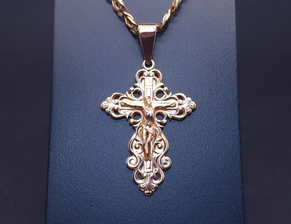 Gold cross