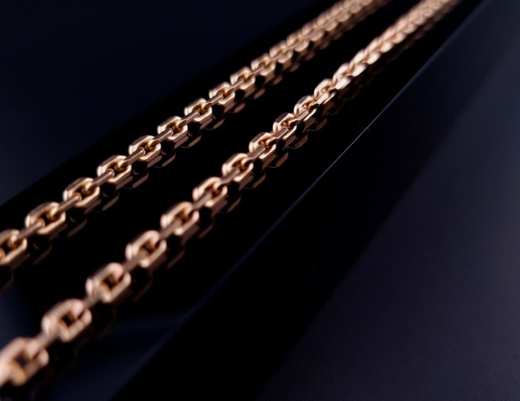 Gold chain “Anchor“